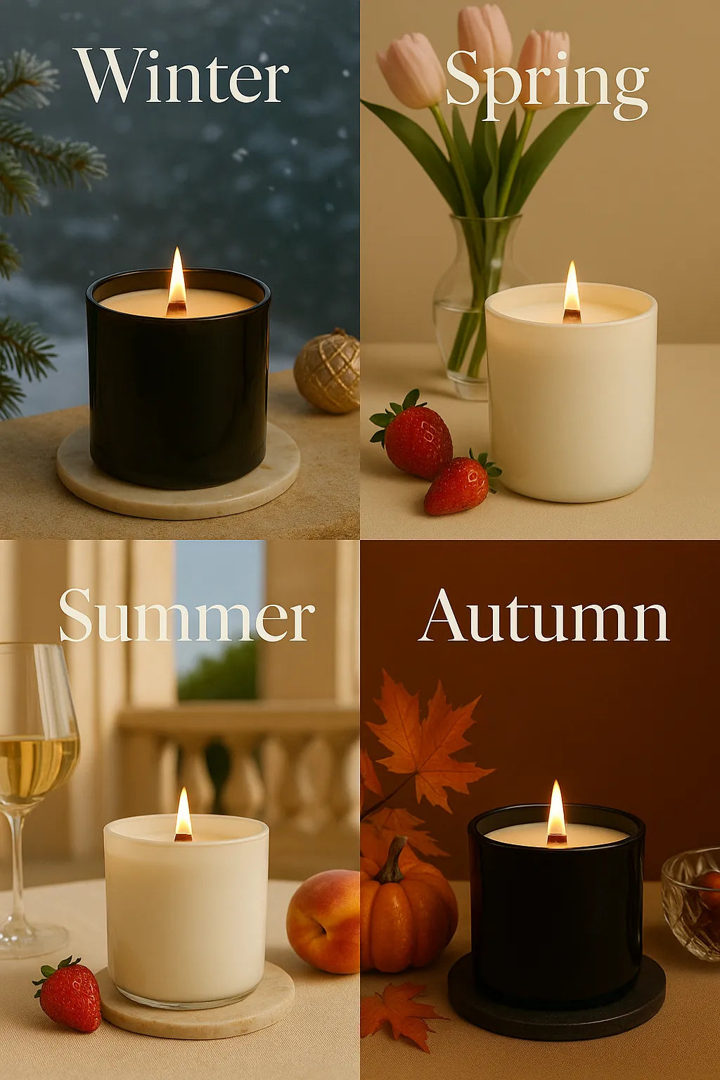 Seasonal Expressive  feature rich seasonal notes crafted to evoke warmth, elegance, and festive atmosphere.