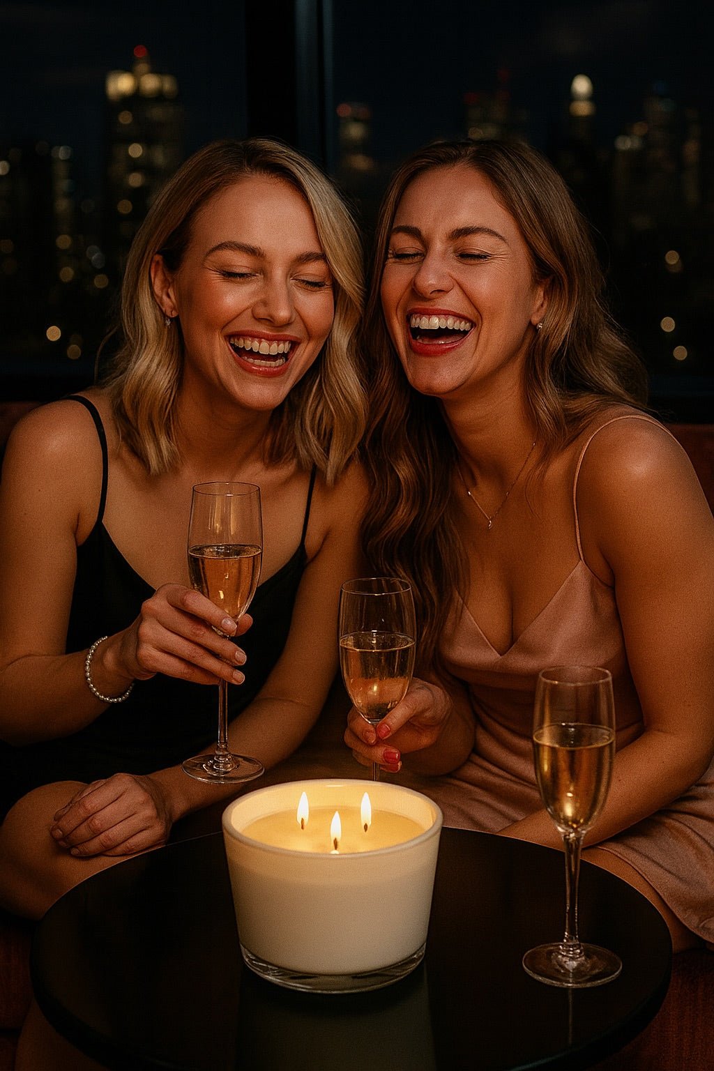 A Wink & A Smile — a flirty, elegant blend crafted to bring soft luxury, warmth, and irresistible charm to any space.