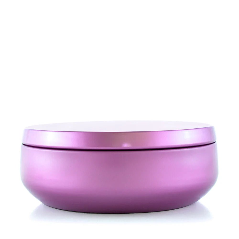 Pink 3-wick travel tin with lid. Perfect for being on the go with warm comfort.