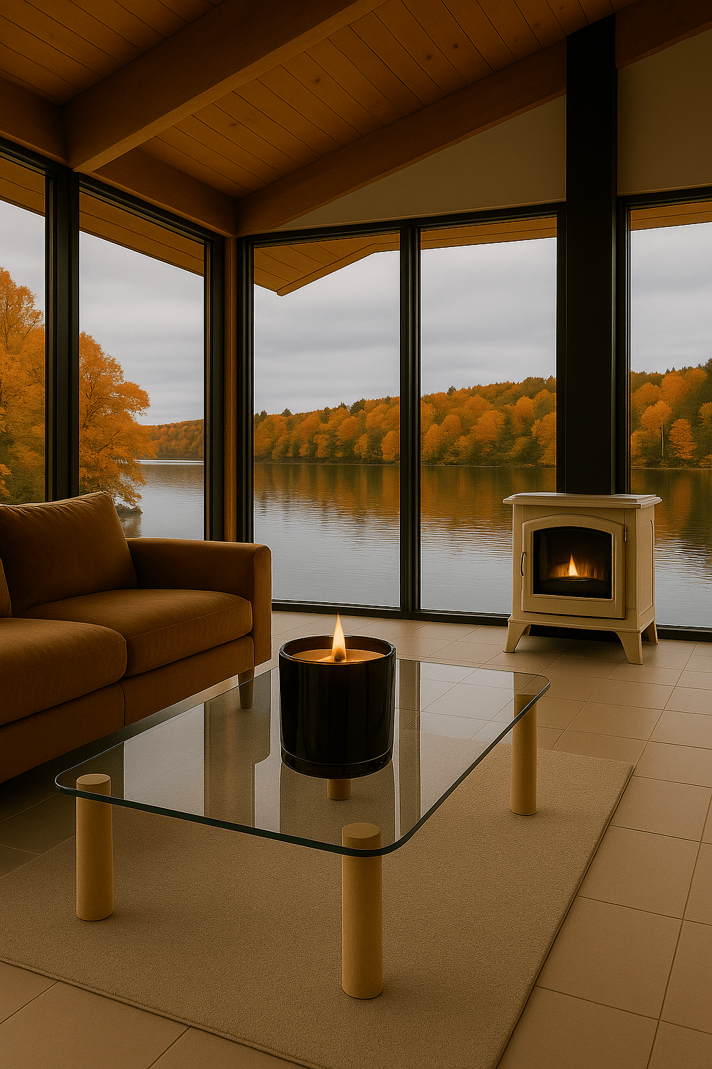 Autumn in Gold— a warm, golden autumn candle crafted with luxurious seasonal notes for an elevated, elegant fall experience.